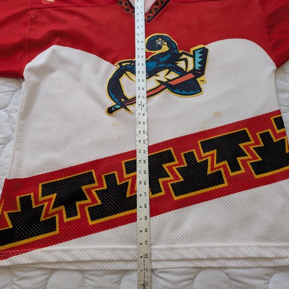 VINTAGE New Mexico Scorpions mesh hockey jersey XXL - Picture 5 of 10